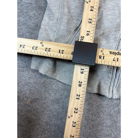 Hollister Full Zip Sweatshirt Womens Small Gray Redondi Surf Club Spellout Logo - Picture 4 of 6